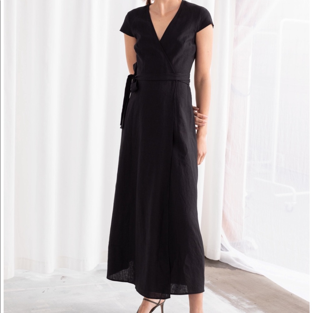 & Other Stories | Midi Wrap Dress